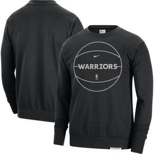 Nike Golden Elegant State Warriors Black 2023/24 Authentic Standard Issue Travel Performance Pullover Sweatshirt Customizable! Personalize this great jersey.