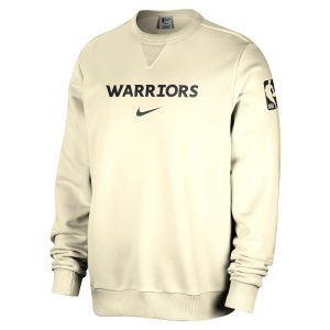 Nike Golden Gorgeous State Warriors Cream Courtside Standard Issue Performance Pullover Sweatshirt Trending now! Grab this hot jersey while you can.