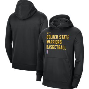Nike Golden State Warriors Unisex Black 2023/24 Performance Spotlight On Court Practice Pullover Hoodie Fantastic Enhance your game - day look! Get this fashionable jersey.
