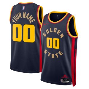 Nike Golden State Warriors Unisex Navy 2024/25 Custom Swingman Jersey City Notable Edition New arrival! Check out this fresh and exciting jersey.