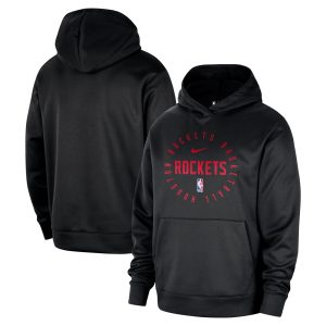 Nike Houston Rockets Black Admirable 2024/25 Spotlight On Court Practice Performance Pullover Hoodie Designed for performance! Get this functional jersey.