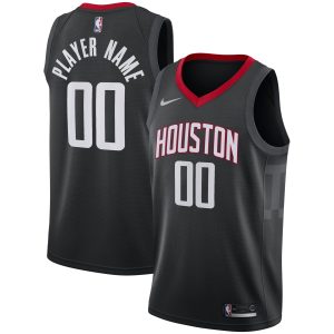 Nike Houston Rockets Black Swingman Fabulous Custom Jersey Statement Edition Join the elite! Get this exclusive jersey.