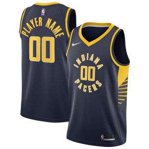 Nike Indiana Pacers Navy 2020/21 Swingman Custom Dashing Jersey Icon Edition Team spirit! Show it off with this awesome jersey.