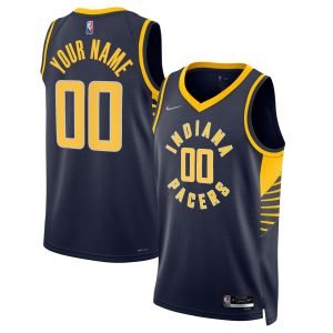 Nike Indiana Pacers Navy 2021/22 Captivating Diamond Swingman Custom Jersey Icon Edition Be a part of the action! Get this game - ready jersey.