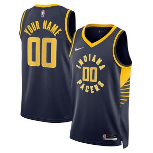 Nike Indiana Pacers Unisex Navy 2022/23 Swingman Custom Jersey Icon Glamorous Edition Experience luxury! Order this high - end jersey.