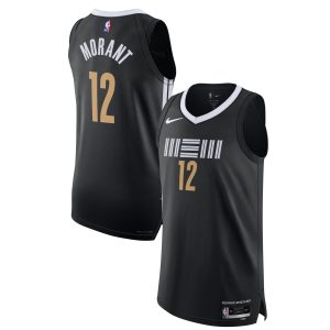 Nike Ja Morant Memphis Grizzlies Black Authentic Prime Jersey City Edition Don't be left out! Get this stylish jersey and show your team pride.
