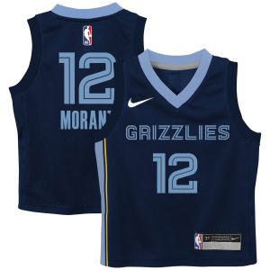 Nike Ja Morant Memphis Grizzlies Toddler Navy Swingman Player Exquisite Jersey Icon Edition Exclusive design! Own a jersey like no other.
