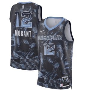 Nike Ja Captivating Morant Memphis Grizzlies Unisex Navy 2025 Select Series Swingman Player Jersey Collector's item! A rare addition to any collection.