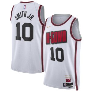 Nike Jabari Smith Jr. Houston Rockets Unisex White 2024/25 Swingman Player Charming Jersey City Edition Time - sensitive! Order now before the deal expires.