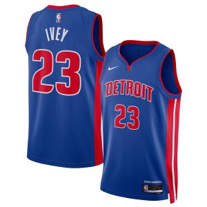 Nike Jaden Ivey Detroit Pistons Unisex Blue 2022 NBA Draft First Round Pick Swingman Outstanding Jersey Icon Edition Designed for performance! Get this functional jersey.