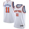 Nike Jalen Brunson New York Knicks Youth White Marvelous Association Swingman Jersey Join the elite! Get this exclusive jersey.