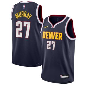 Nike Jamal Murray Denver Nuggets Youth Navy Swingman Jersey Striking Icon Edition Authentic look! Wear this genuine jersey.