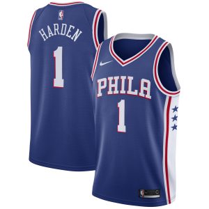 Nike James Harden Philadelphia 76ers Royal Swingman Jersey Icon Enchanting Edition Best - selling! Order this popular jersey before it's out of stock.