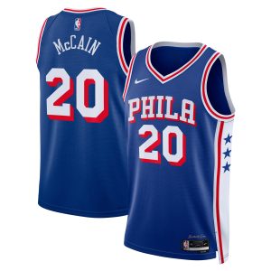 Nike Jared McCain Philadelphia 76ers Royal Fantastic Swingman Jersey Icon Edition Experience luxury! Order this high - end jersey.
