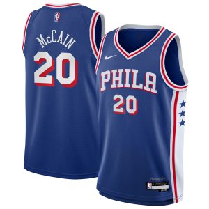 Nike Jared McCain Philadelphia 76ers Youth Royal Classy Swingman Jersey Icon Edition Proven quality! Invest in this reliable jersey.