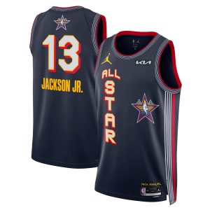 Nike Jaren Jackson Jr. Unisex Navy 2025 NBA All Dashing Star Game Swingman Player Jersey High - demand item! Order this sought - after jersey immediately.