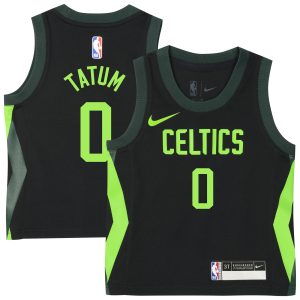 Nike Jayson Tatum Boston Celtics Toddler Superior Black 2024/25 Swingman Player Jersey City Edition Upgrade your fan gear! Order this premium jersey today.