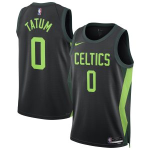 Nike Jayson Tatum Boston Superior Celtics Unisex Black 2024/25 Swingman Player Jersey City Edition Join the elite! Get this exclusive jersey.