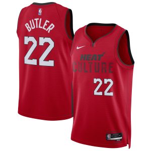 Nike Jimmy Butler Miami Heat Unisex Red Sophisticated 2024/25 Swingman Player Jersey City Edition Last chance! Grab this awesome jersey before it's gone for good.