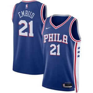 Nike Joel Embiid Philadelphia 76ers Unisex Royal Swingman Jersey Icon Admirable Edition Perfect fit! Order this comfortable jersey.