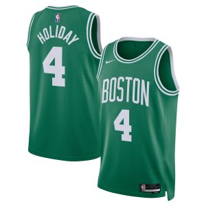 Nike Jrue Holiday Boston Celtics Unisex Kelly Green Swingman Jersey Icon Enchanting Edition Enhance your game - day look! Get this fashionable jersey.