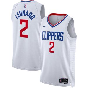 Nike Kawhi Alluring Leonard LA Clippers Unisex White Swingman Jersey Association Edition Unbeatable style! Get this stylish jersey now.