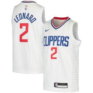 Nike Premium Kawhi Leonard LA Clippers Youth White 2020/21 Swingman Jersey Association Edition Trending now! Grab this hot jersey while you can.