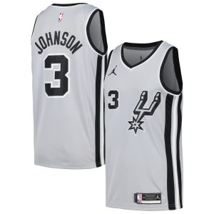 Nike Keldon Johnson San Antonio Spurs Silver Swingman Player Jersey Statement Admirable Edition Trending now! Grab this hot jersey while you can.