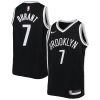 Nike Kevin Durant Brooklyn Nets Youth Black Swingman Admirable Jersey Icon Edition High - demand item! Order this sought - after jersey immediately.