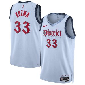 Nike Kyle Kuzma Washington Wizards Unisex Powder Blue 2024/25 Swingman Remarkable Player Jersey City Edition For a short time only! Don't miss out on this fantastic jersey.