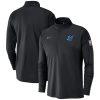 Nike LA Clippers Black 2024/25 Admirable City Edition Authentic Coaches Performance Half Zip Top Team spirit! Show it off with this awesome jersey.