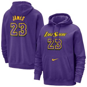 Nike LeBron James Los Angeles Lakers Purple 2024/25 City Superb Edition Name & Number Pullover Hoodie Perfect fit! Order this comfortable jersey.