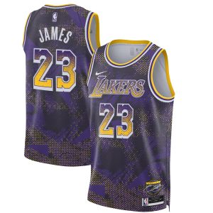 Nike LeBron James Los Angeles Lakers Unisex Purple 2025 Sophisticated Select Series Swingman Player Jersey Join the elite! Get this exclusive jersey.