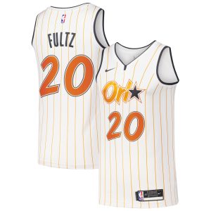 Nike Markelle Fultz Orlando Magic Impressive White Swingman Player Jersey City Edition Be the first! Order this trendy jersey ahead of the crowd.