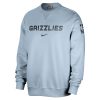 Nike High - quality Memphis Grizzlies Light Blue Courtside Standard Issue Performance Pullover Sweatshirt Unbeatable style! Get this stylish jersey now.