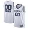 Nike Memphis Grizzlies Unisex White Swingman Top - notch Custom Jersey Association Edition Be a part of the action! Get this game - ready jersey.