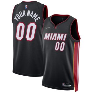 Nike Miami Heat Marvelous Black 2021/22 Diamond Swingman Custom Jersey Icon Edition Trending now! Grab this hot jersey while you can.