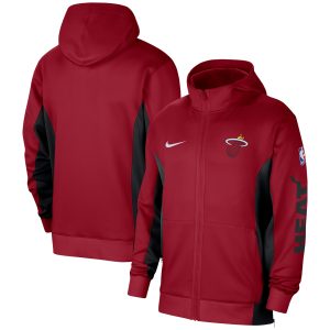 Nike Miami Heat Red 2023/24 Authentic Showtime Full Admirable Zip Hoodie Celebrate your team! Order this commemorative jersey.