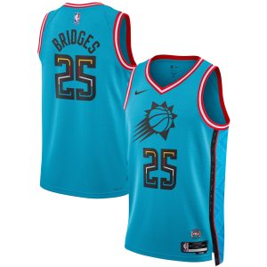 Nike Mikal Bridges Phoenix Suns Unisex Turquoise 2022/23 Swingman Jersey City Fantastic Edition Don't be left out! Get this stylish jersey and show your team pride.