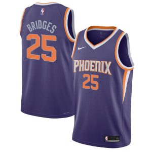 Nike Mikal Alluring Bridges Phoenix Suns Youth Purple Swingman Jersey Icon Edition Team spirit! Show it off with this awesome jersey.