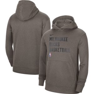 Nike Refined Milwaukee Bucks Unisex Olive 2023/24 Performance Spotlight On Court Practice Pullover Hoodie Celebrate your team! Order this commemorative jersey.