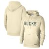Nike Milwaukee Bucks White 2024/25 City Edition Courtside Standard Issue Pullover Hoodie Exquisite Designed for performance! Get this functional jersey.
