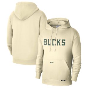 Nike Milwaukee Bucks White 2024/25 City Edition Courtside Standard Issue Pullover Hoodie Exquisite Designed for performance! Get this functional jersey.