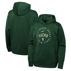 Nike Milwaukee Admirable Bucks Youth Hunter Green Performance Practice Spotlight Pullover Hoodie Fan favorite! Join thousands who love this premium jersey.