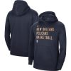 Nike New Orleans Pelicans Unisex Navy 2023/24 Charming Performance Spotlight On Court Practice Pullover Hoodie Proven quality! Invest in this reliable jersey.