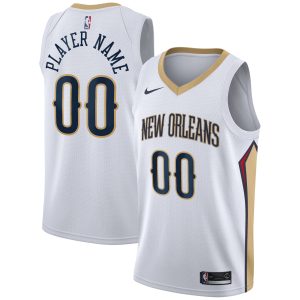 Nike New Orleans Pelicans White 2020/21 Swingman Superior Custom Jersey Association Edition Stand out from the crowd! Wear this eye - catching jersey.