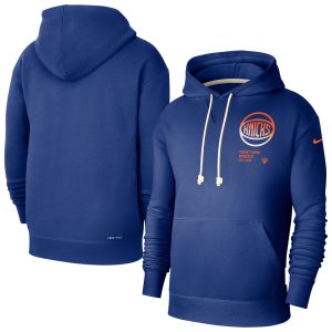 Nike New York Knicks Captivating Blue Courtside Standard Issue Premium Performance Pullover Hoodie Be a part of the action! Get this game - ready jersey.