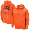 Nike New York Knicks Orange Courtside Splendid Club Pullover Hoodie Sports fans