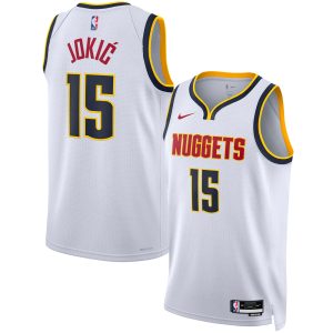 Nike Nikola Jokic Denver Nuggets Unisex White Swingman Jersey Association Edition Notable Celebrate your team! Order this commemorative jersey.