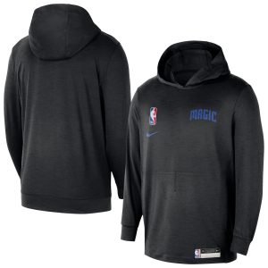 Nike Orlando Magic Black 2024/25 On Court Authentic Stylish Practice Yoga Restore Lightweight Pullover Hoodie Unbeatable style! Get this stylish jersey now.